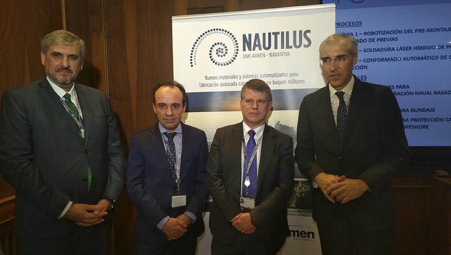 AIMEN y NAVANTIA constituyen la UMI NAUTILUS para innovar en la fabricación de buques militares