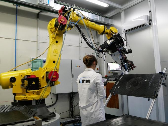 AIMEN desarrolla una solución para la reparación de piezas aeronáuticas mediante fabricación aditiva para Airbus