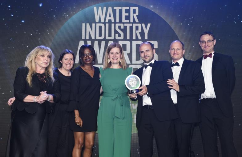 AIMEN recibe el Premio de la Industria del Agua del Reino Unido por su proyecto INCOVER