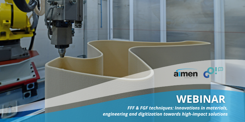 Webinar Técnicas FFF y FGF: Innovaciones en Materiales, Ingeniería y Digitalización