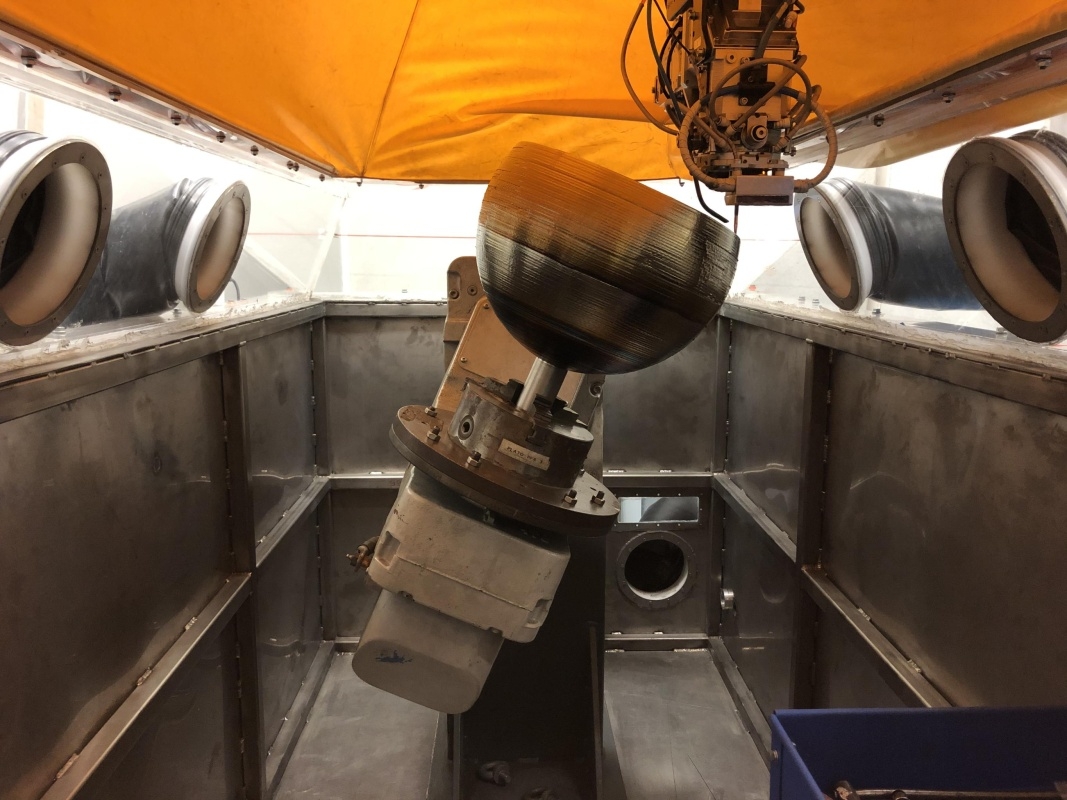 Fabricación aditiva de pezas metálicas de gran tamaño