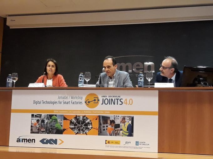 AIMEN y GKN Driveline Vigo presentan soluciones tecnológicas para avanzar en la implantación de la fábrica inteligente